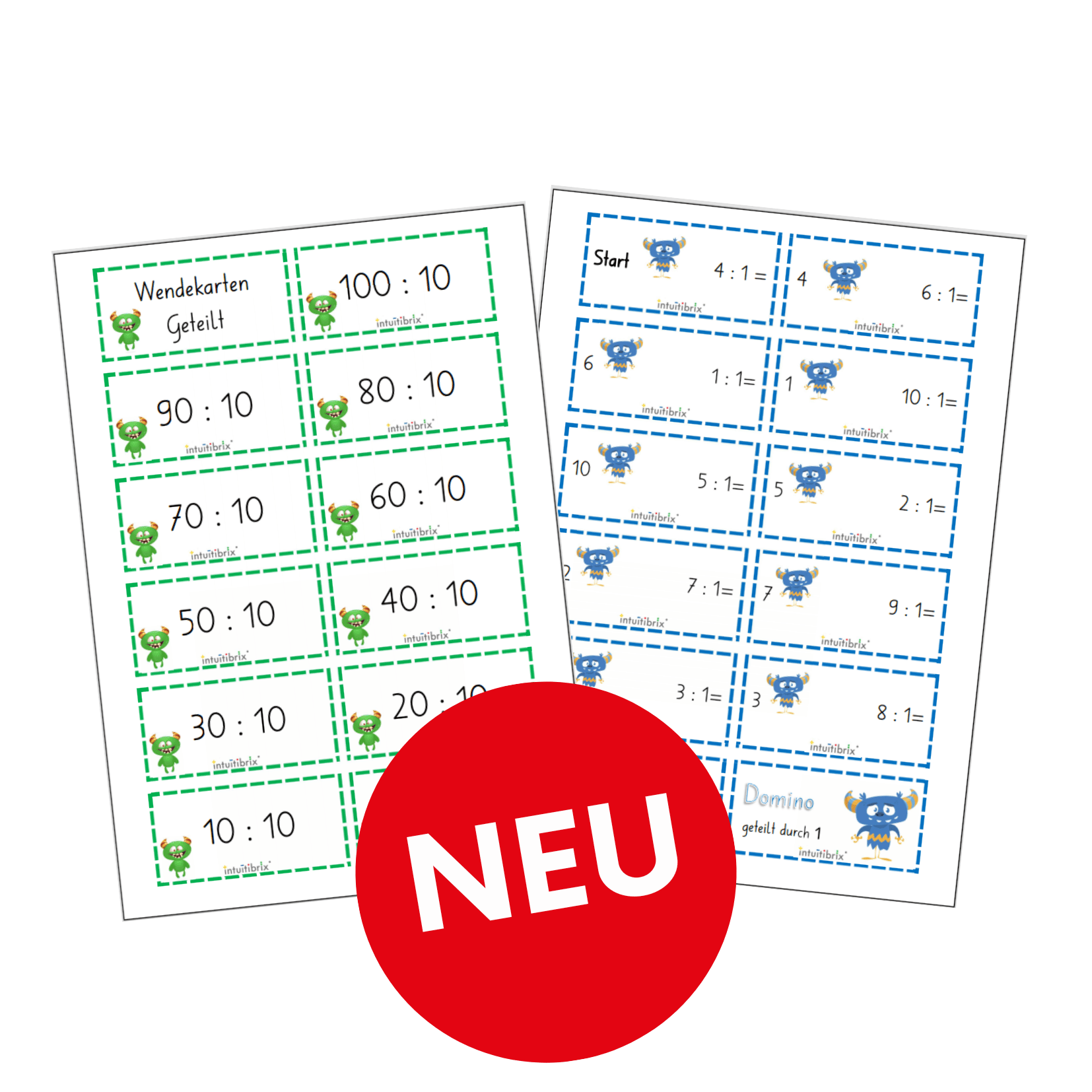Download: Trainingskarten Division