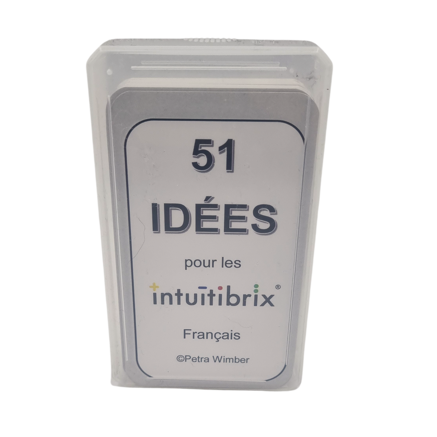 Jeu de cartes 51 idées pour l'intuitibrix 