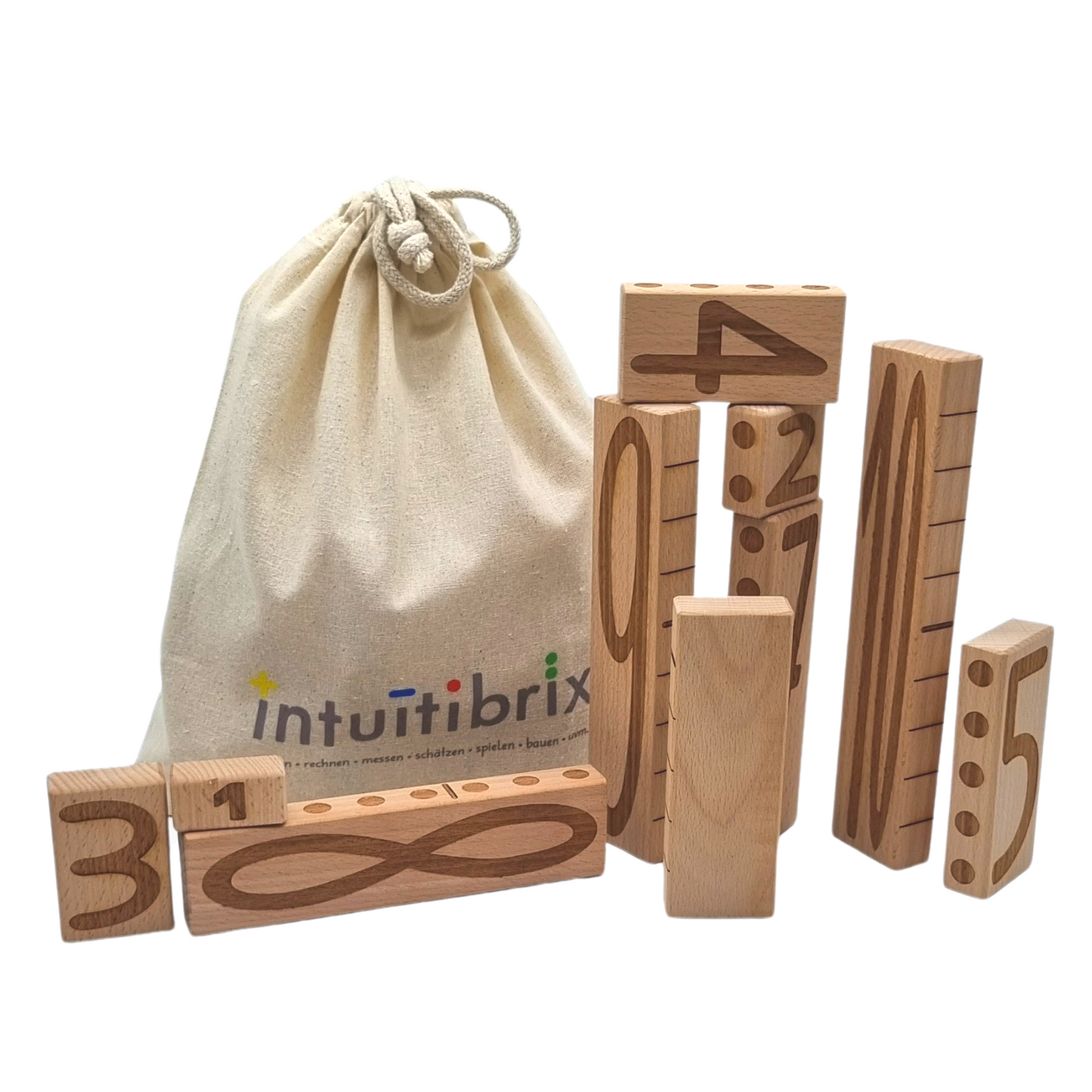 Intuitibrix dans un sac en tissu